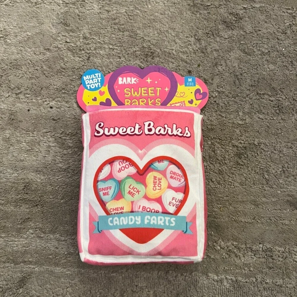 Bark Sweet Barks Dog Toy NEW